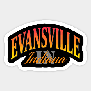 City Pride: Evansville, Indiana Sticker